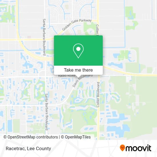 Racetrac map