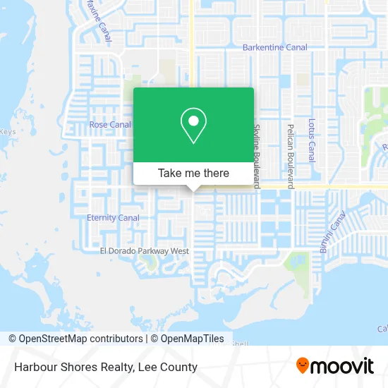Harbour Shores Realty map