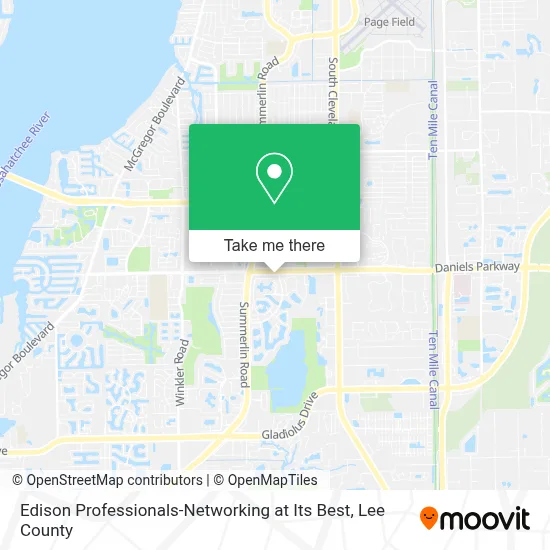 Edison Professionals-Networking at Its Best map