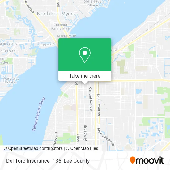 Del Toro Insurance -136 map
