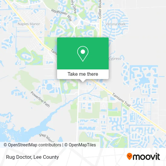 Rug Doctor map