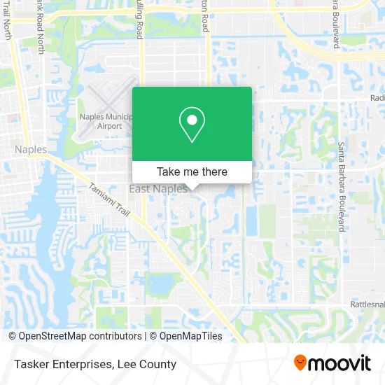 Tasker Enterprises map