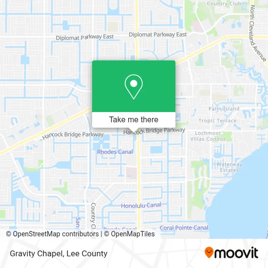 Gravity Chapel map