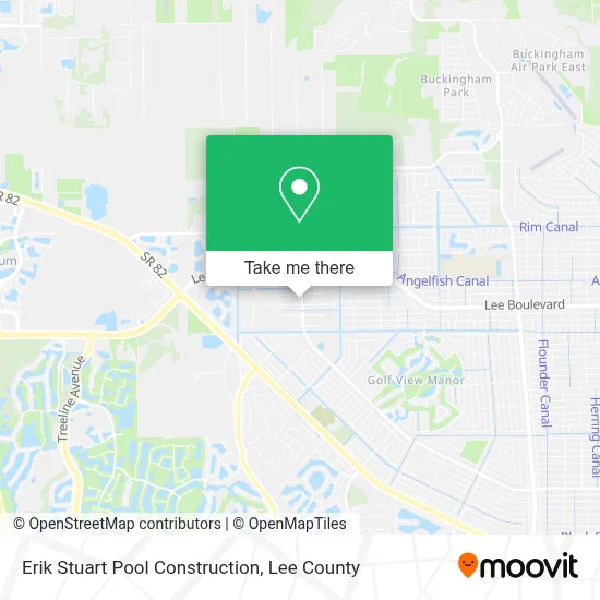 Erik Stuart Pool Construction map