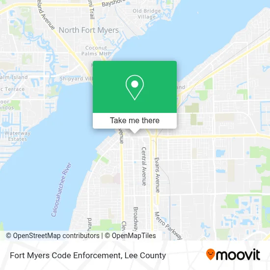 Fort Myers Code Enforcement map