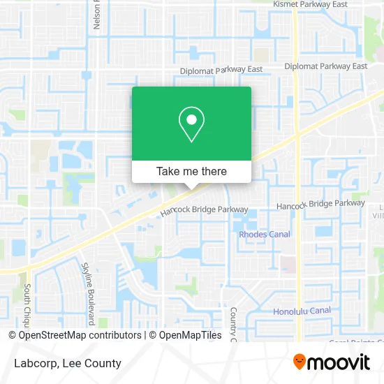 Labcorp map
