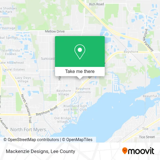 Mackenzie Designs map