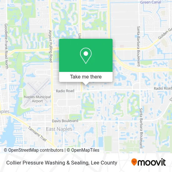 Collier Pressure Washing & Sealing map