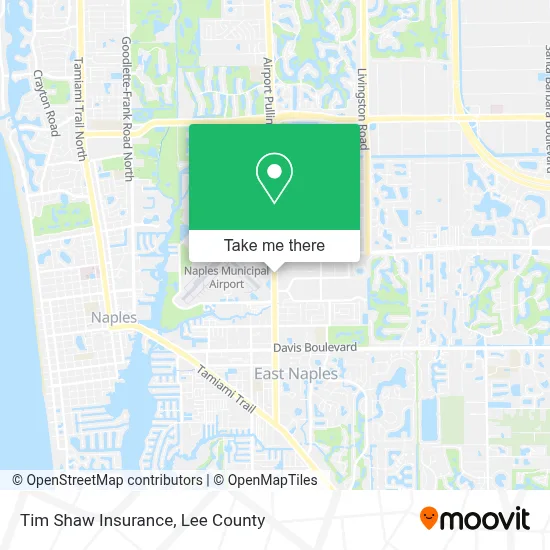 Tim Shaw Insurance map