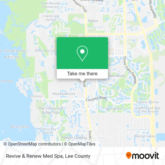 Revive & Renew Med Spa map