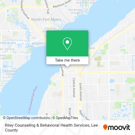 Riley Counseling & Behavioral Health Services map