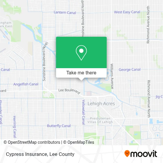 Cypress Insurance map