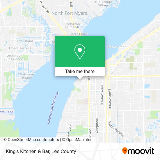 King's Kitchen & Bar map