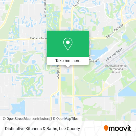 Distinctive Kitchens & Baths map