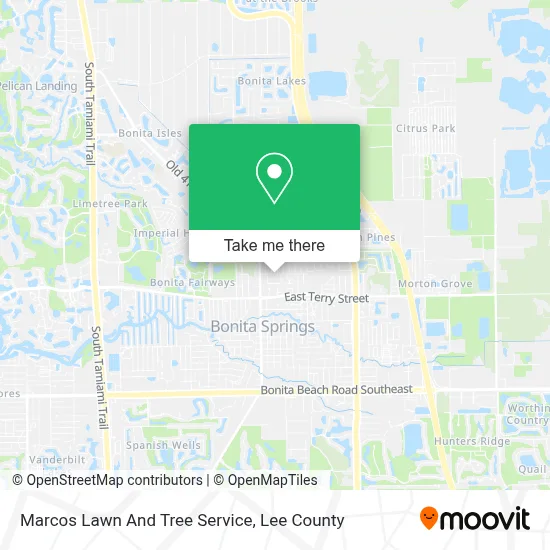 Marcos Lawn And Tree Service map