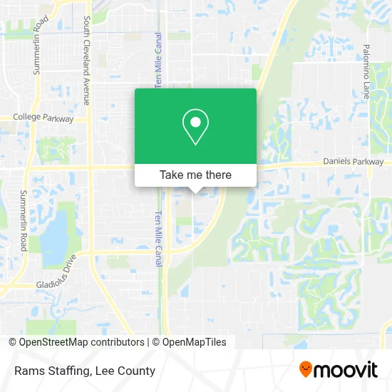 Rams Staffing map