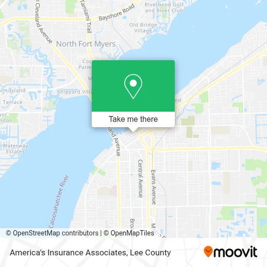 America's Insurance Associates map