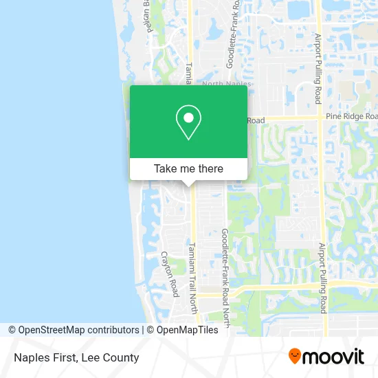 Naples First map