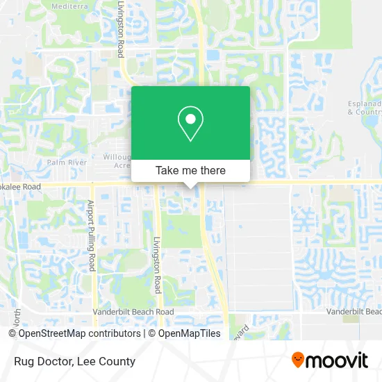 Rug Doctor map