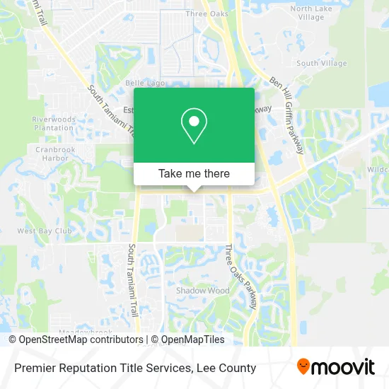Premier Reputation Title Services map
