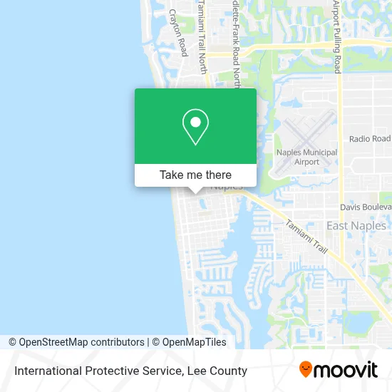 International Protective Service map