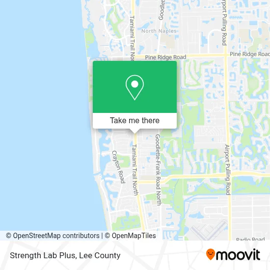 Strength Lab Plus map
