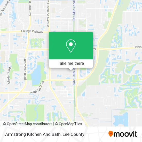 Armstrong Kitchen And Bath map