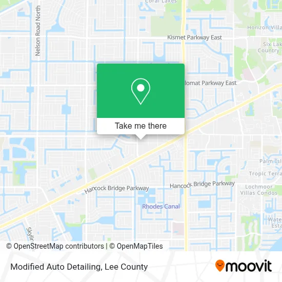 Modified Auto Detailing map