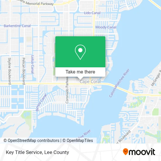 Key Title Service map