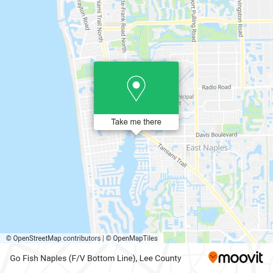 Go Fish Naples (F / V Bottom Line) map