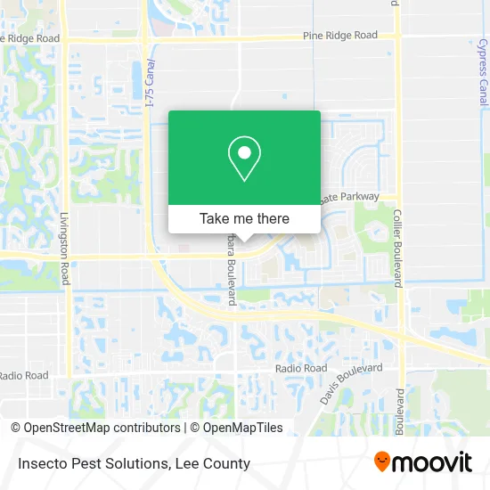 Insecto Pest Solutions map