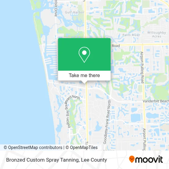Bronzed Custom Spray Tanning map