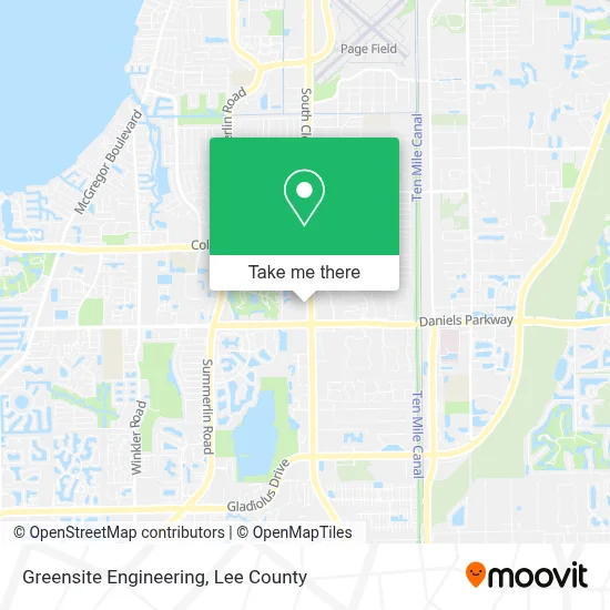 Greensite Engineering map