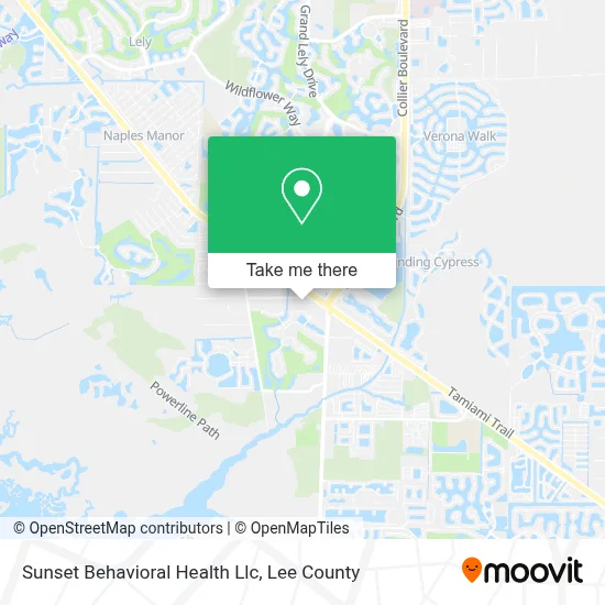 Sunset Behavioral Health Llc map
