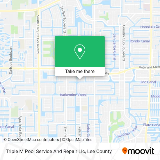 Triple M Pool Service And Repair Llc map