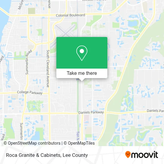 Roca Granite & Cabinets map