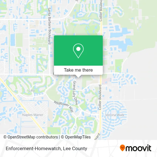 Enforcement-Homewatch map