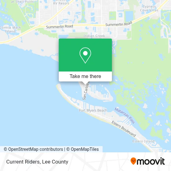Current Riders map