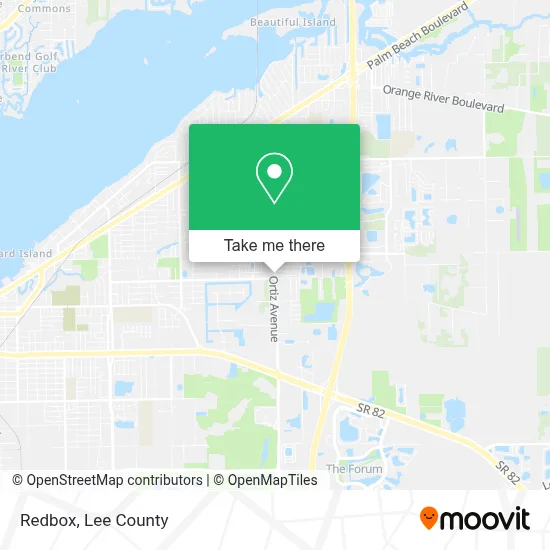 Redbox map