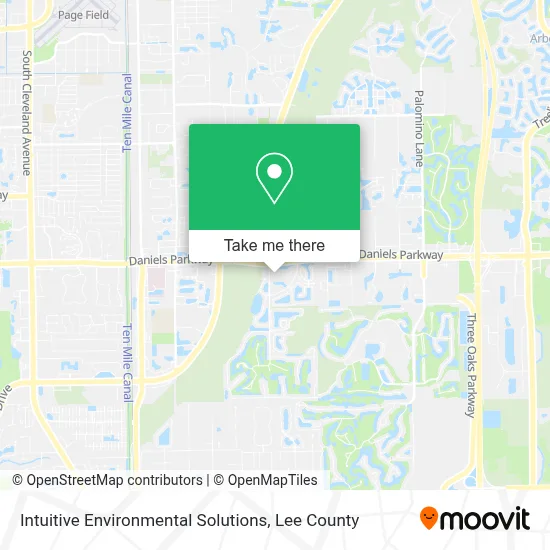 Intuitive Environmental Solutions map