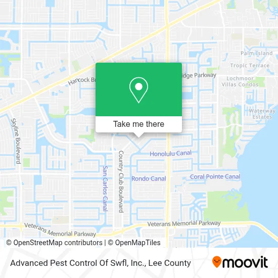 Advanced Pest Control Of Swfl, Inc. map