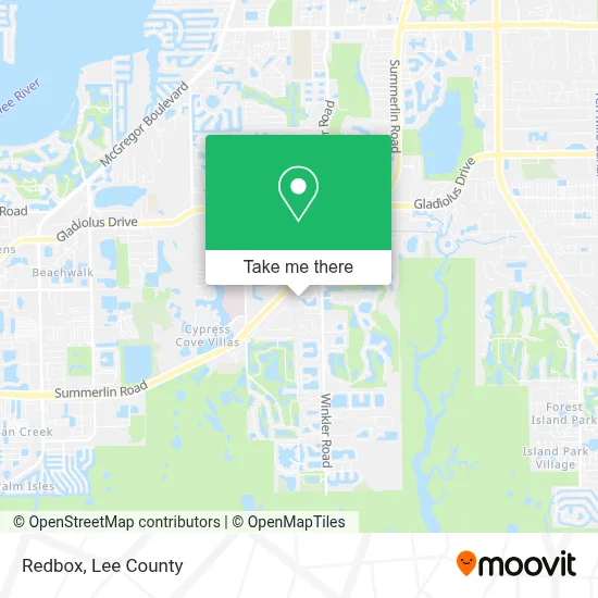 Redbox map