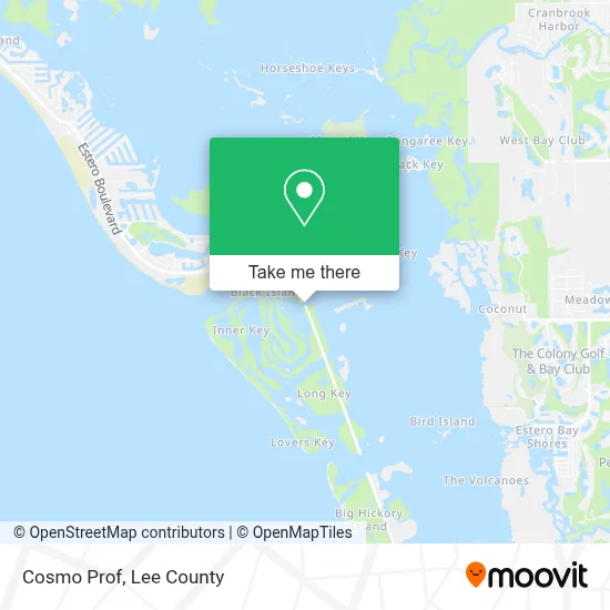 Cosmo Prof map