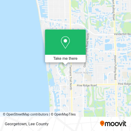 Georgetown map