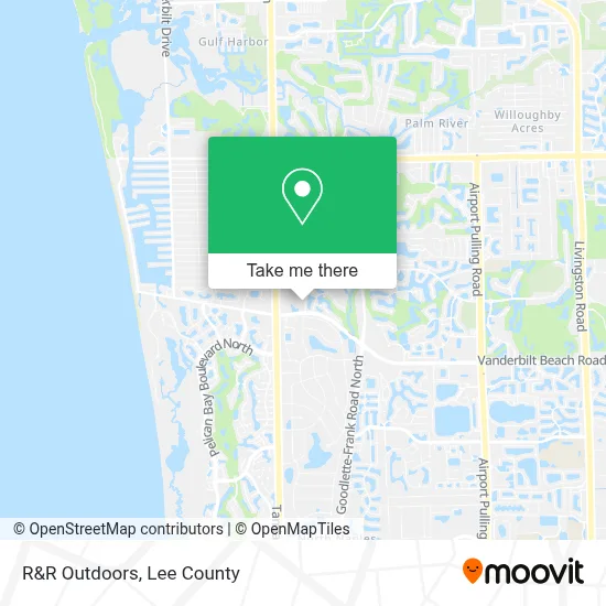 R&R Outdoors map