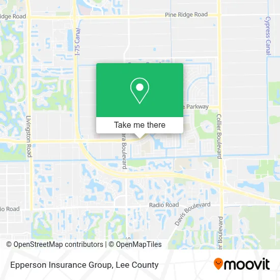 Epperson Insurance Group map
