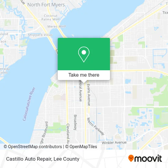 Castillo Auto Repair map