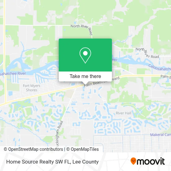 Home Source Realty SW FL map