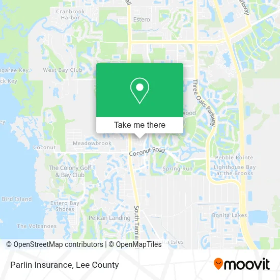 Parlin Insurance map