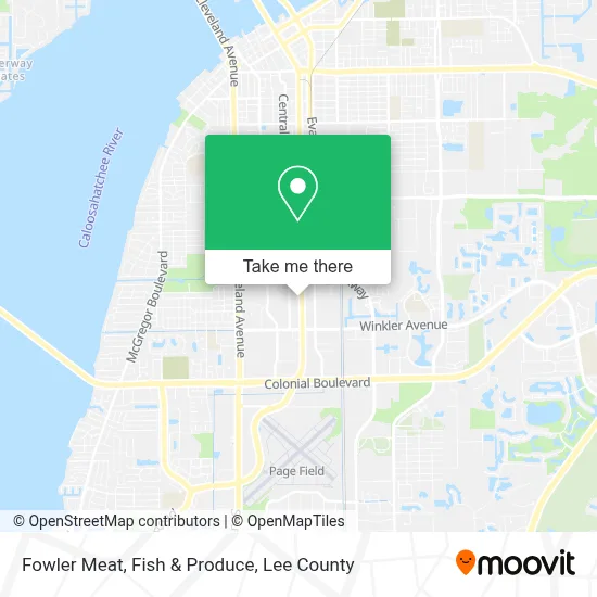 Fowler Meat, Fish & Produce map